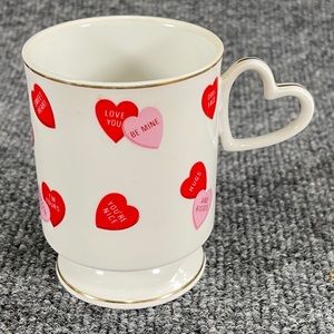 * Vintage Lefton China Heart Love Coffee/Tea Mug